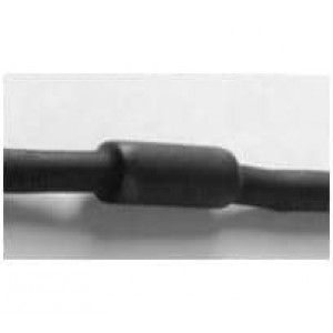 TAT-125-1/2-0-STK, Термоусадочные трубки и оплетка HS-TBG 12.7MM BK PRICE PER FT