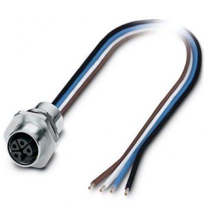 1425632, Кабели для датчиков / Кабели для приводов 4POS Socket M12 Cable Length 0.2m