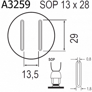 QUICK A3259, Насадка для термофена в паяльных станциях серий Quick 856, Quick 858, Quick 2008, Quick 997, Quick 861DA