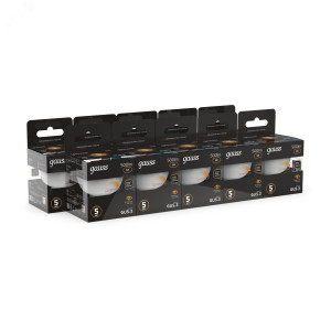 Лампа LED MR16 GU5.3-dim 5W 3000K диммируемая 101505105-D