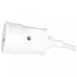 Удлинитель-шнур 1х3м с заземл. 10А IP20 UX-1е-3m ПВС 3х0.75 Б0039817