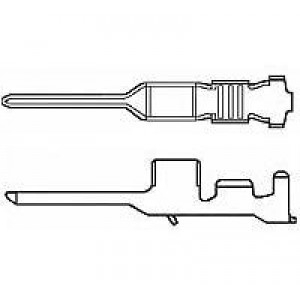 917764-1, Автомобильные разъемы 2.5SIG DLOCK TAB CON T. L