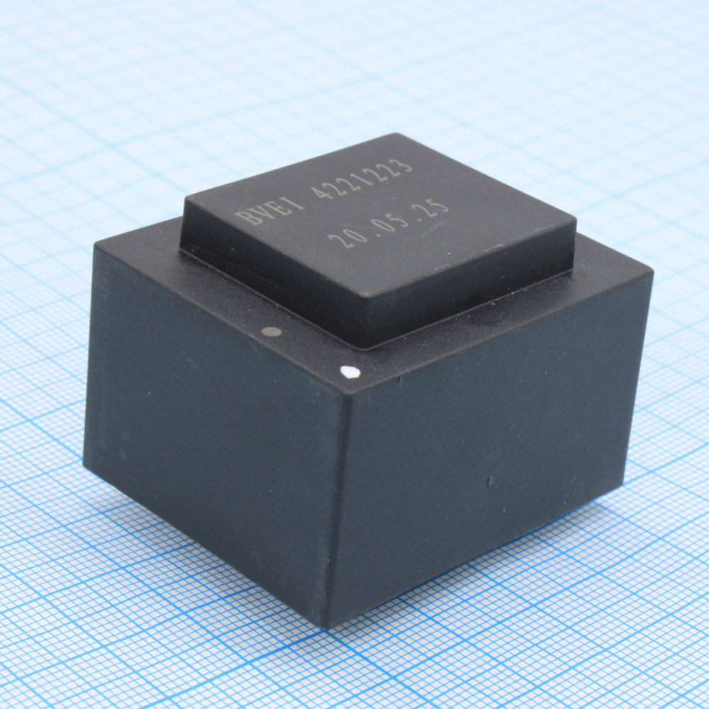 Изображение товара Трансформатор питания 6ВА 230В 2х9В 2х334мА EI 42/14.8