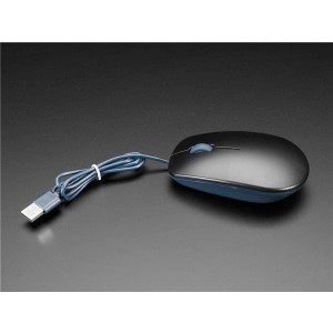 4113, Принадлежности Adafruit  Official Raspberry Pi USB Optical Mouse - Black and Gray
