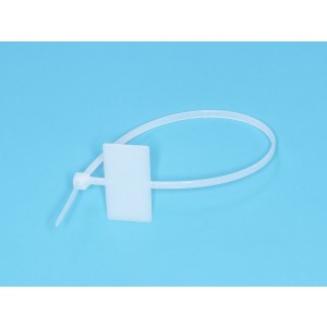 MCV-100, Стяжка 100x2,5мм с маркером, белая, упак. 100 шт.