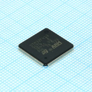 STM32F413VGT6, Микроконтроллер STM 32-бит ядро ARM Cortex M4 RISC 1МБ Флэш-память 3.3В 100-Pin LQFP лоток