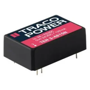 TEN 3-2412N, Преобразователь DC/DC на печатную плату вход 24В выход 12В 0.25A 3Вт 7-Pin DIP модуль