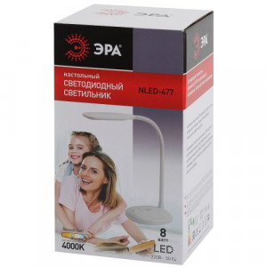 Светильник NLED-477-8W-BK настольный черн. ЭРА Б0041083