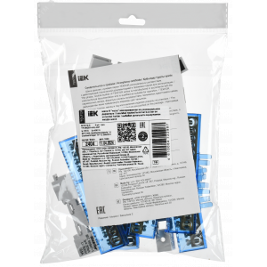 TEKFOR Шина N ноль изолированная на универсальном держателе 8х12-14-С IEK TF-NN20-14-KL-K07