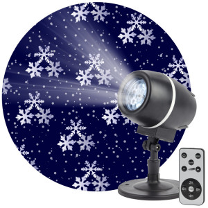 ENIOP-08 ЭРА Проектор LED Снежный вальс, IP44, 220В (12/180)(кр.1шт) [Б0047979]