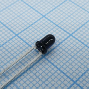 SFH 4346, Инфракрасный светодиод 3мм 940нм 90мВт/стерадиан при 100мА непрозрачный 20°