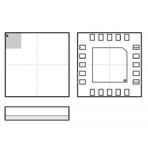 ADRF5046BCCZN, ИС, РЧ-переключатели Low-loss reflective,SP4T,40GHz,fast swit