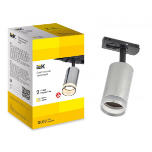 Светильник 4116 декоративный трековый поворотный GU10 хром LT-USB0-4116-GU10-1-K23