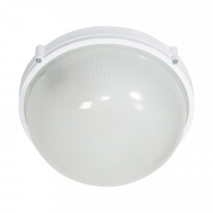 Светильник "Банник" 1101 НПП 03-100-009 1х100Вт E27 IP65 круг большой корпус бел. 1005500930