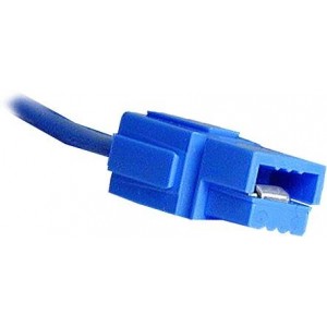 1327G8FP, Сверхмощные разъемы питания PP15/45 FINGERPROOF HOUSING ONLY, BLUE