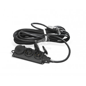 Удлинитель силовой ТМ Союз 3 гнезда 4000 Вт с защитной крышкой IP-44 10м 481S-4601.