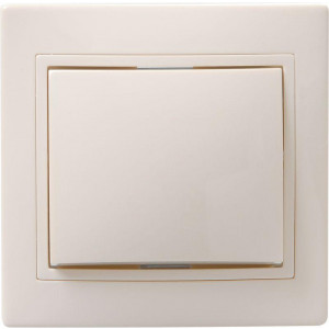 Выключатель 1-кл. СП Кварта 10А IP20 ВС10-1-0-ККм крем. EVK10-K33-10-DM