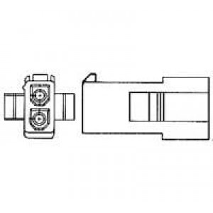 172328-1, Штыревые и гнездовые соединители UNIV M-N-L HSG