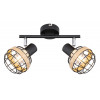 Светильник настенно-потолочный спот Fedora 7033-702 2 х E14 40 Вт поворотный Б0047140