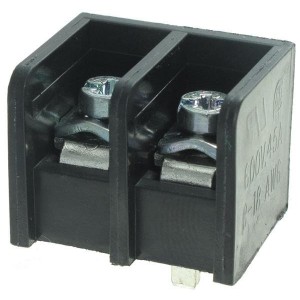 38660-8802, Клеммные колодки с изолирующими перегородками .500" 2P TRI-BARRIER W/ MOUNT ENDS