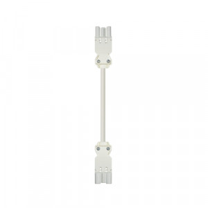 Кабельная сборка GST18I3K1BS 15 80WS, Кабельная сборка, оконеченная вилочным разъемом GST18i3, и розеточным разъемом GST18i3, 3 полюса, длина кабеля: 8 метров, сечение жил кабеля: 3х1,5 мм.кв., номинальное напряжение: 250V, номинальный ток: 16А, цвет разъема: белый, цвет кабеля: белый