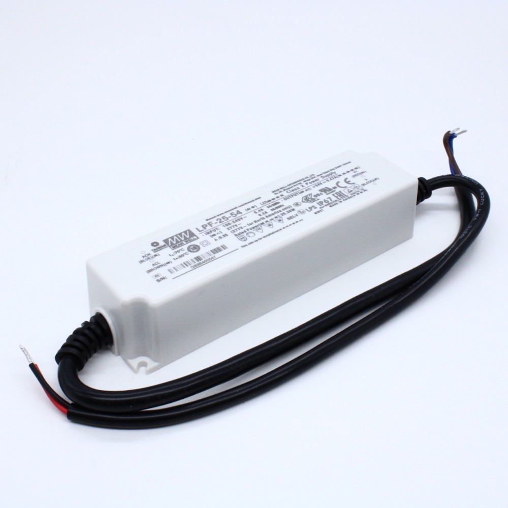 Изображение товара Драйвер питания светодиодов MEAN WELL LPF-25-54 25 Вт AC/DC