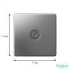 Изображение товара ARTGALLERY TV ТВ розетка оконечная 1DB, механизм, сталь GAL000991
