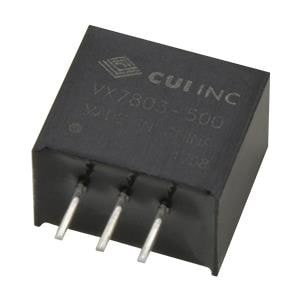 VX78012-500, Преобразователи постоянного тока в постоянный без изоляции 15-36Vin 12Vout 0.5A 6W SIP non-Iso