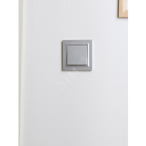 Рамка 1-м IP44 BRITE РУ-1-БрА-44 алюм. BR-M12-44-K47