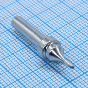 QSS200-T-1C, Жало паяльное, скошенный цилиндр 1.0мм, для станций Quick 203/203H, Quick 204/204H, Quick 376/376D, Quick 712