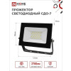 Прожектор светодиодный СДО-7 30Вт 6500К IP65 2700лм 230В черн. 4690612034621