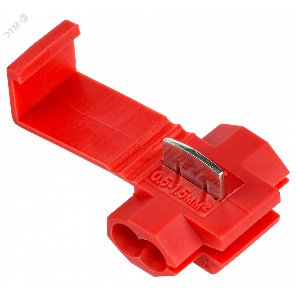 Изображение товара Зажим прокалывающий ответвительный IEK ЗПО-1 0.5-1.5 кв.мм красный