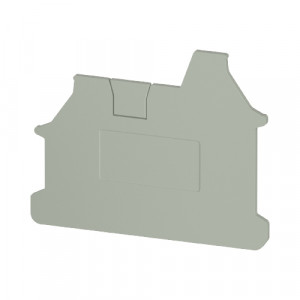 Боковая крышка APWTN 2.5 D1/2, Боковая крышка, для клемм WTN 2.5 D1/2, цвет: серый