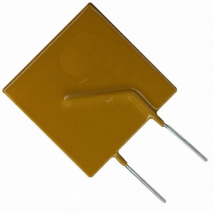 MF-R1100, Самовосстанавливающийся предохранитель PTC 11A(hold) 22A(trip) 16V 100A 4.5W 20s 0.003Ohm Radial 24.2 X 3 X 32.9mm Bulk