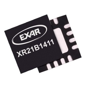 XR21B1411IL16-F, ИС, интерфейс USB 1Ch FS USB UART128B TX & 384B RX FIFO