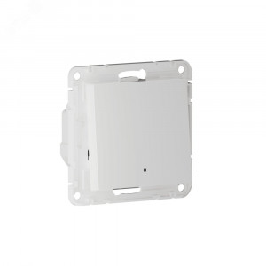 ATLASDESIGN SMART 1-кл. ВЫКЛЮЧАТЕЛЬ с подсв., Zigbee, сх.1, L+N, 10А, мех., БЕЛЫЙ ATN000113Z