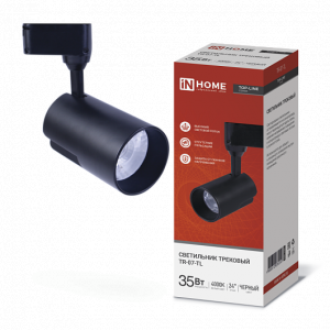 Светильник трековый светодиодный TR-07-TL 35Вт 4000К 3500Лм IP40 24 градуса черный серии TOP-LINE 4690612035550