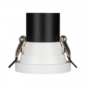 Светильник MS-VOLCANO-BUILT-R65-6W Warm3000 (WH, 38 deg, 230V) 033662, Встраиваемый светильник даунлайт. Мощность 6 Вт, св. поток 560 лм, 93 лм/Вт, теплый 3000 K, CRI>90, UGR<16, угол 38°, напряжение питания 230 В. Белый круглый корпус из алюминия, степень защиты IP20. Размер: диаметр 65 мм, высота 69 мм. Монтаж встраиваемый