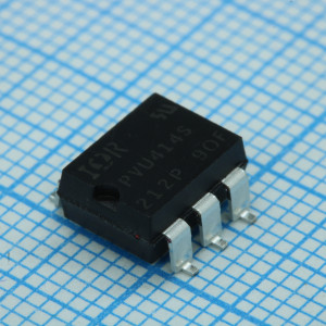 PVU414S-TPBF, Опто твердотельное реле, MOSFET, двухполярное, нормально разомкнутое 0-400В 140мА AC/DC