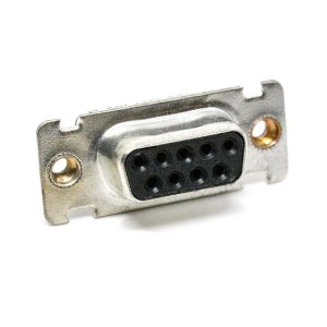 DEUE9STFO, Стандартные соединители D-Sub  DSUB 9 F CRIMP CLIN F0 TIN