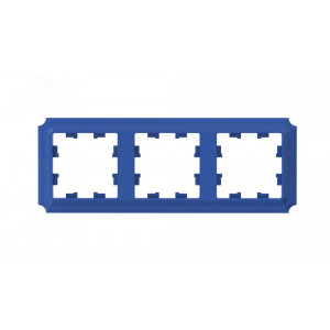 Рамка 3-пост. AtlasDesign Antique универс. аквамарин SE ATN101103