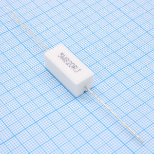 SQP500820RJBP, Резистор керамический цементный аксиальный (SQP) 5Вт 820Ом ±5%