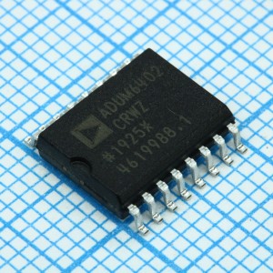 ADUM6402CRWZ-RL, Цифровой изолятор 5кВ четырехканальный общего применения 16SOIC