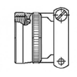 10-101971-083, Круговой мил / технические характеристики инструментов, аппаратного оборудования и дополнительных комплектующих STRAIN RELIEF CLAMP FOR "8" SHELL SIZE