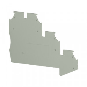 Боковая крышка APWTN 1.5 SN, Боковая крышка, для клемм WTN 1.5 SN, цвет: серый