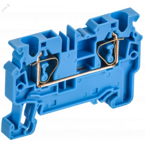 ARMAFIX Клемма пружинная CX4 BU 4мм2 проходная синяя IEK AF-CT40-00-K07-004