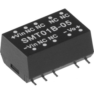 SMT01B-05, Преобразователь DC/DC, на печатную плату, 1 Вт