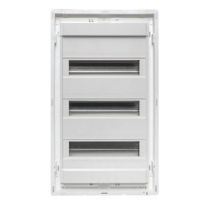 Основание силового щита Nova с DIN-рейками 36мод. IP40 PROxima nv-pbase-36