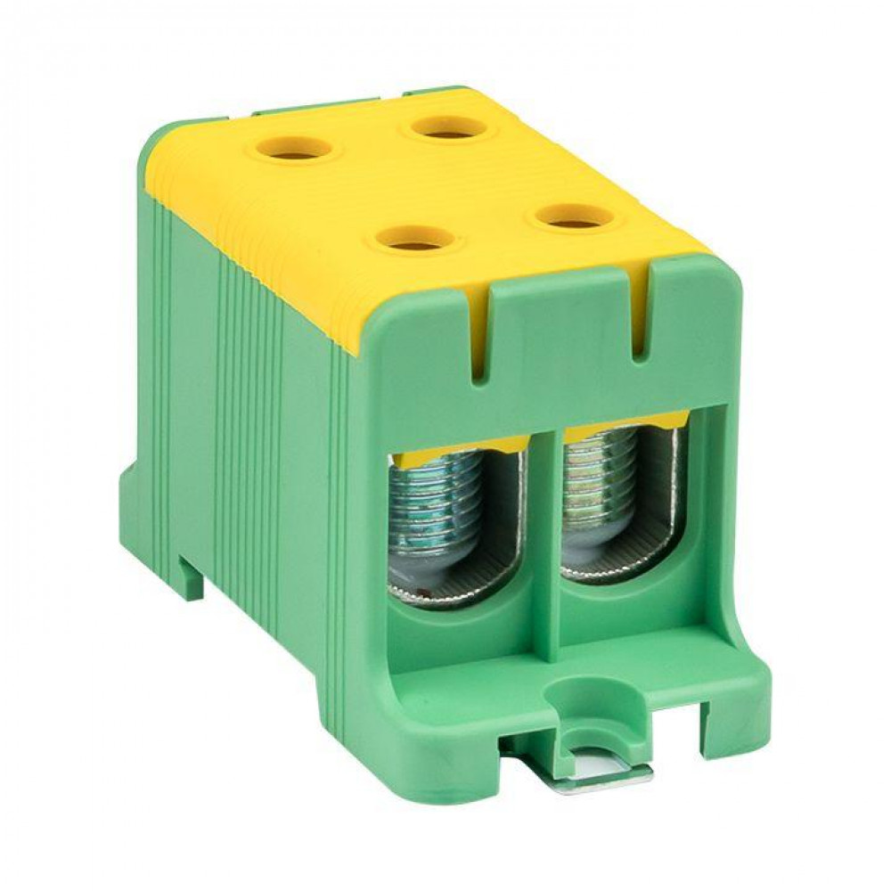 Изображение товара Клемма силовая вводная двойная КСВ 16-95кв.мм желт./зел.