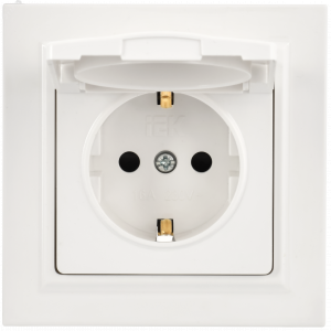 BRITE Роз. с кр. 16А IP44 РСбш10-3-44-БрБ бел. в сб. BR-R16-16-44-K01-F-PRO